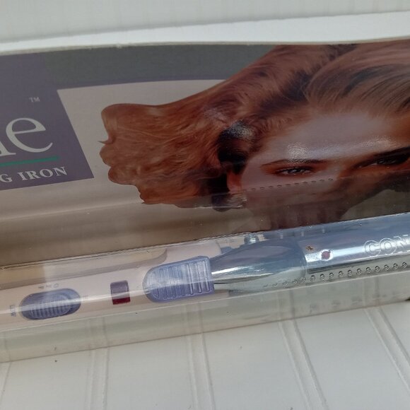 CONAIR Curling Iron Supreme Professional CD38B Pink Purple 1992 Vintage NEW - Picture 12 of 16